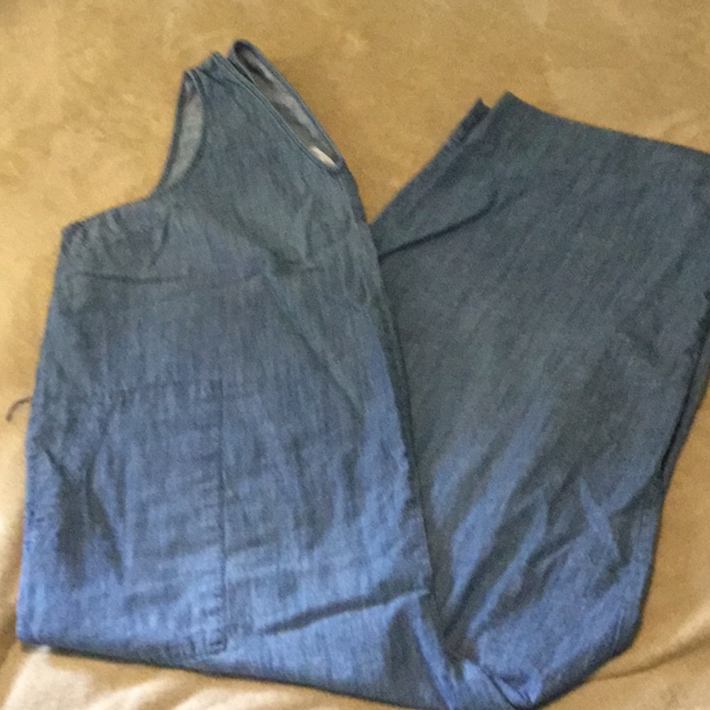 Sonoma Light Blue Denim chambray overalls